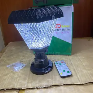 Solar Powered RGB Gate Pillar Light – Waterproof Led Garden Lamp With