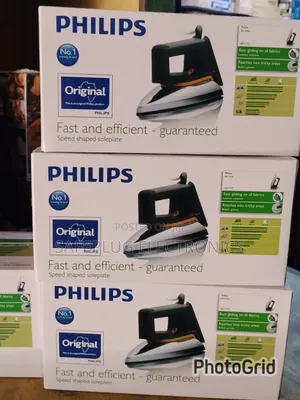 Philips Dry Steam Iron Box – High Performance Keep Your Clothes Neat