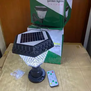 Smart Solar Garden Gate Light – RGB Color Changing Waterproof Outdo
