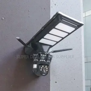 4g Simcard PTZ Smart Motion Detection Camera With Solar Street Light