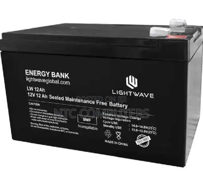 Lightwave Lw 12ah 12v/12ah Ups High Performance Battery