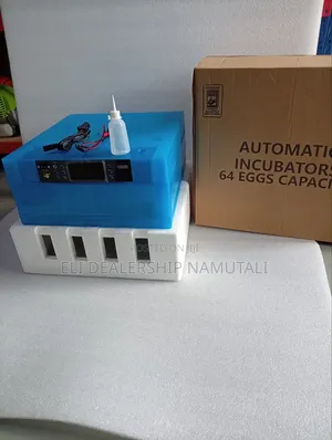 64 Capacity Automatic Egg Hatcher With Battery Backup (12v/220v)