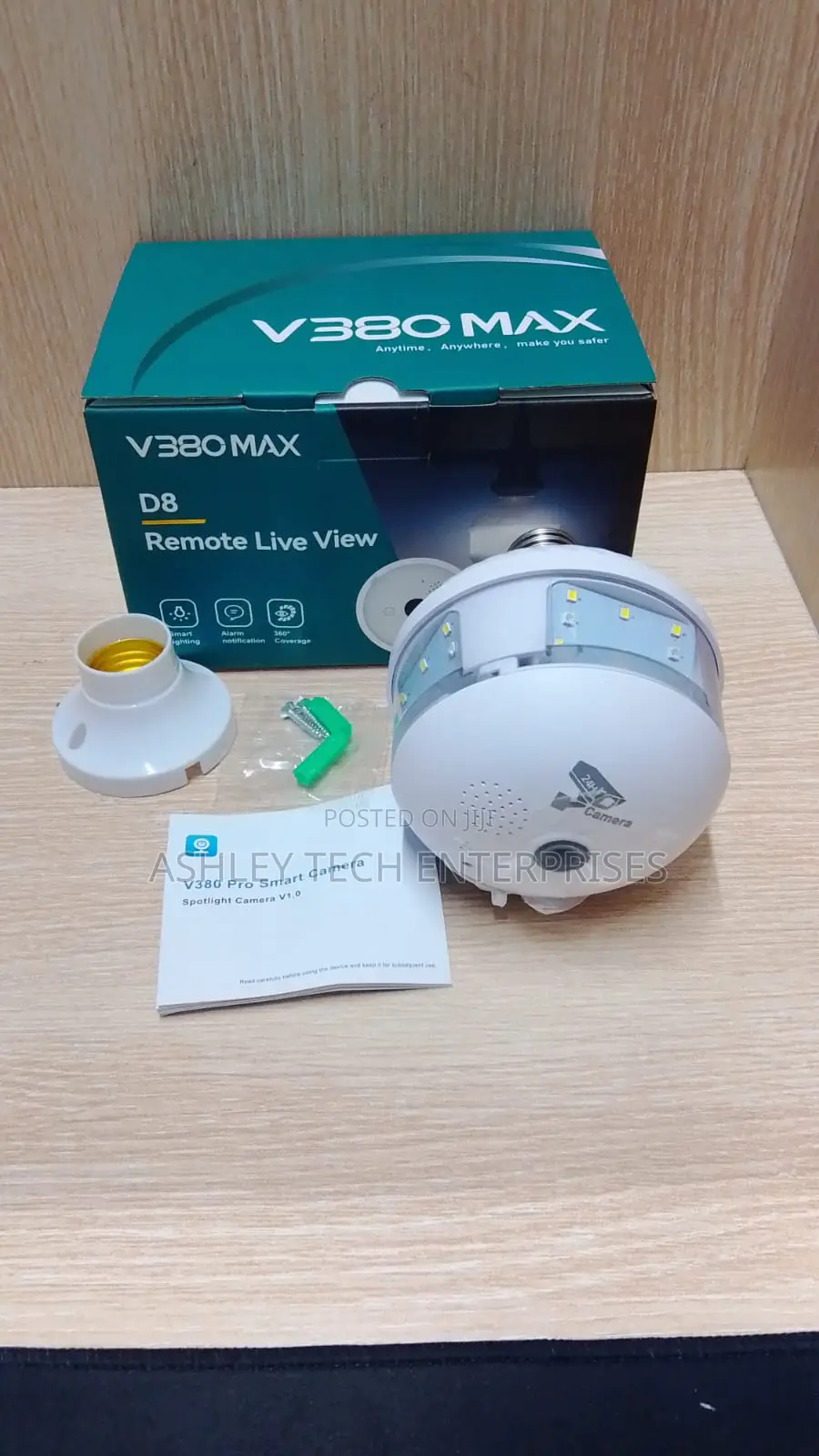 New V380 Max Wifi Smart CCTV Camera