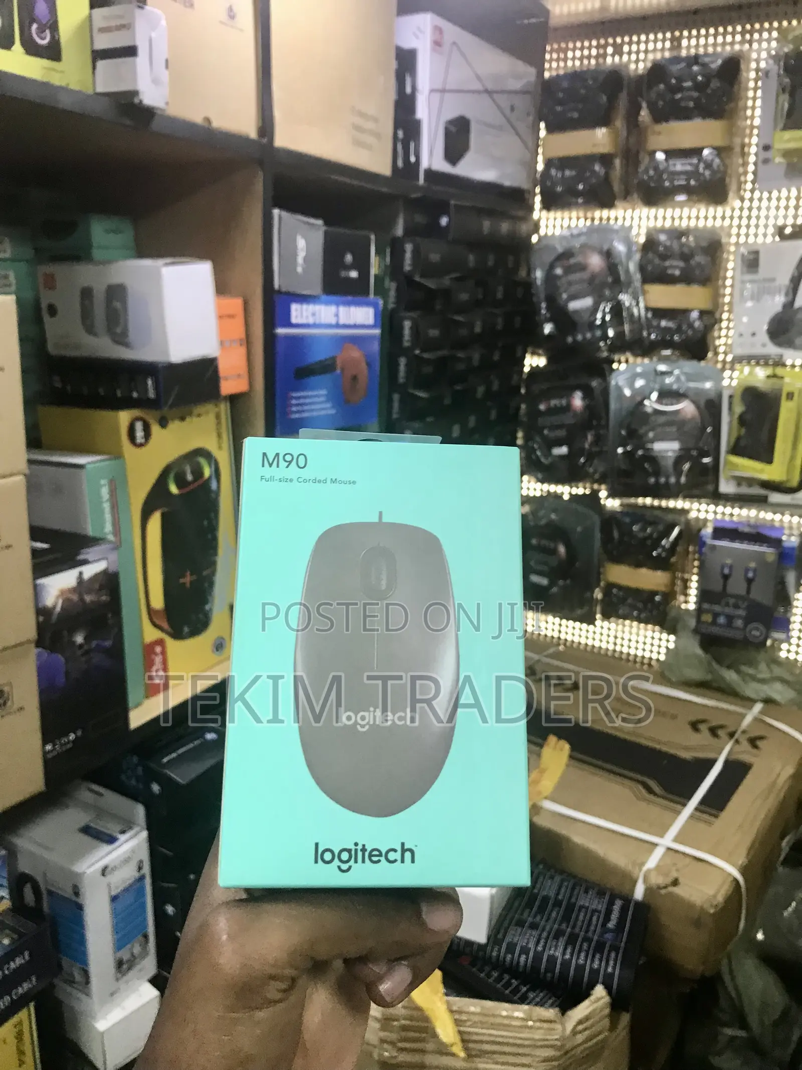 Logitech M90 Corded Optical Mouse - 1000 Dpi Usb Wired