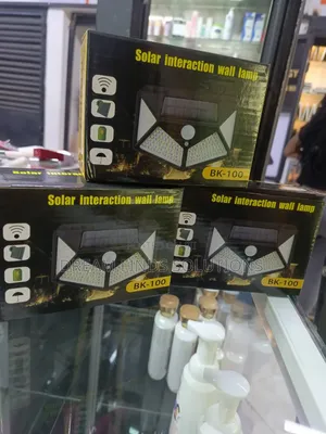 Bk-100 Solar Interaction Wall Lamp - 100 Led Outdoor Motion Sensor