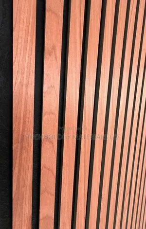 Acoustic Slat Wood Panel | Decorative Wooden Interior Wall Cladding