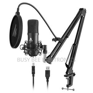 Maono A04 Usb Microphone Plug Play Podcast Condenser Cardioid Kit