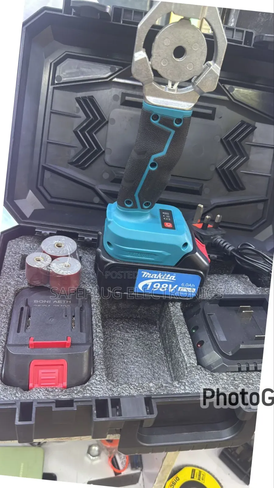 Complete 198v Cordless PPR Welding Kit With Case Charger