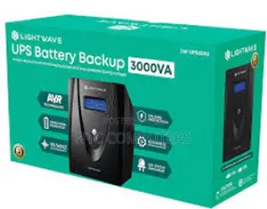 Lightwave Lw 3000va 3 Pin Ups -Lw Ups3000