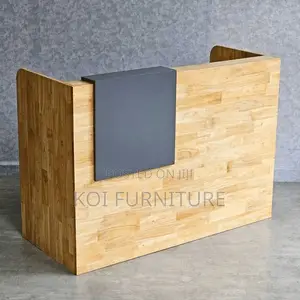 Reception Desk; 1.6 Meters Workplaces Office Wooden Reception Desk