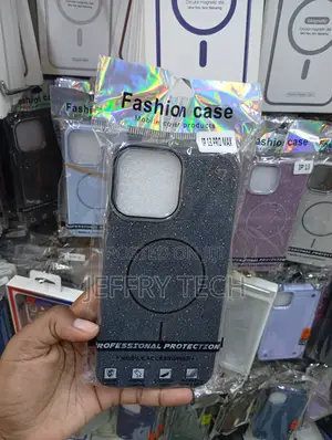 iPhone 13 Pro Max Sparkly Black Finish Protective Cover
