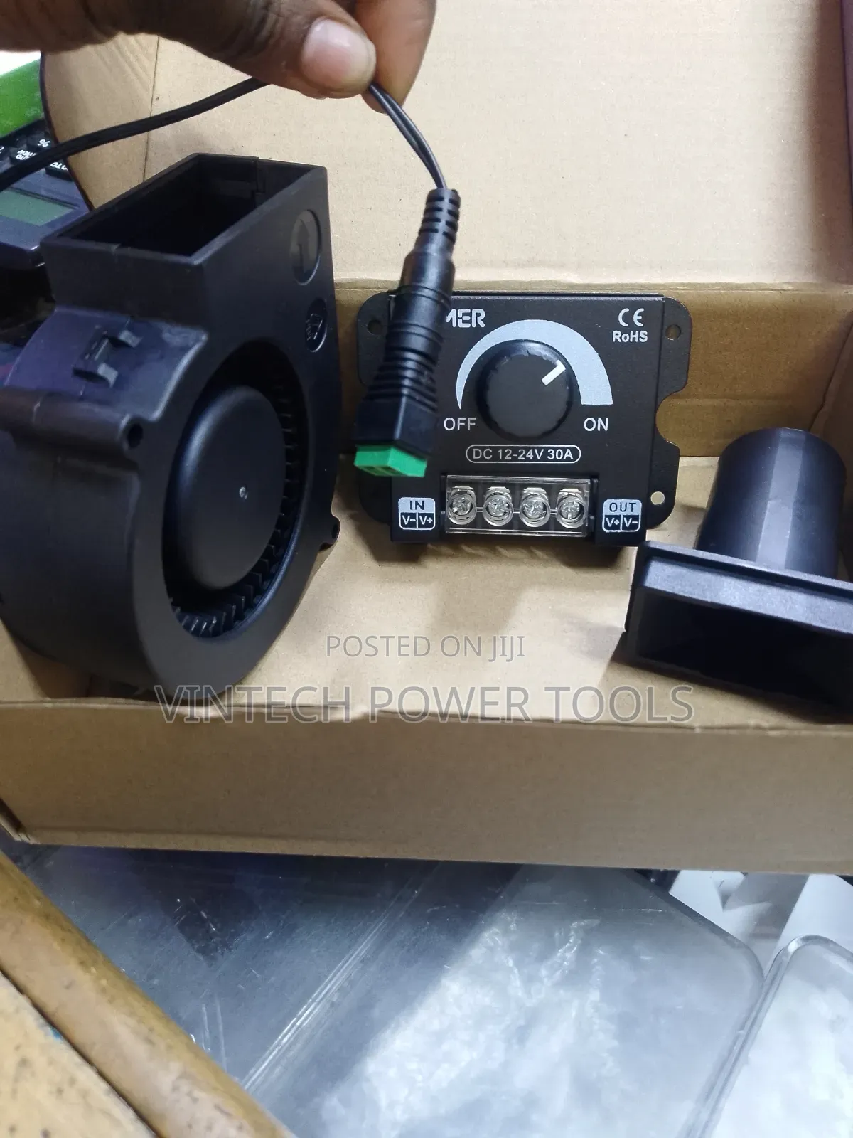Dc Adjustable Speed Blower Fan