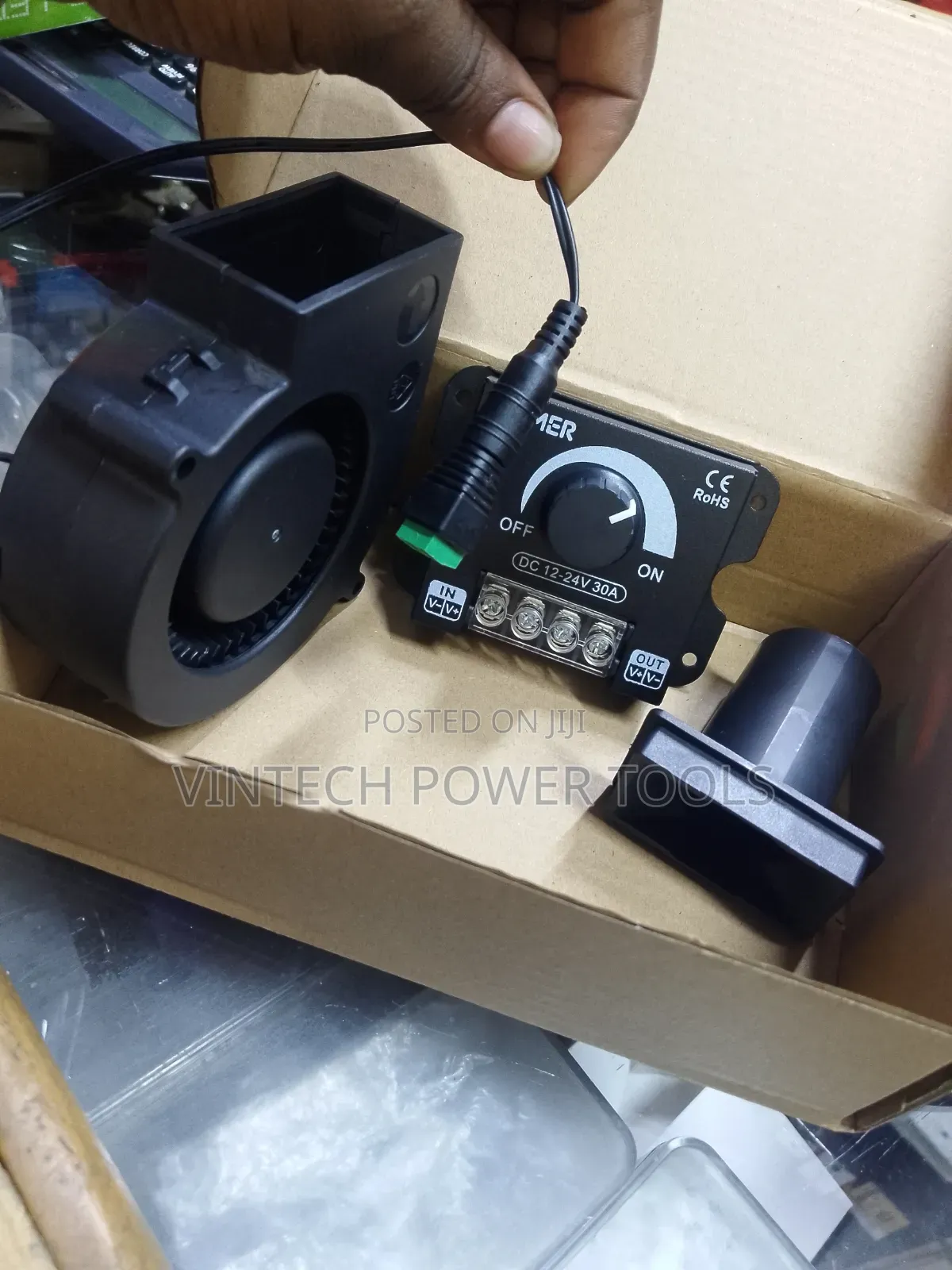 Dc Adjustable Speed Blower Fan