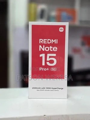New Xiaomi Redmi Note 15 Pro+ 256 GB Black