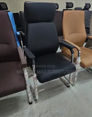Manager Leather Waiting Chairs