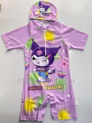 Swimming Costume Girls Size: Xl Age: 5-6 Years