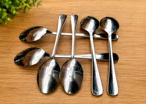 12 PCS Heavy Duty Stainless Steel Table Spoon