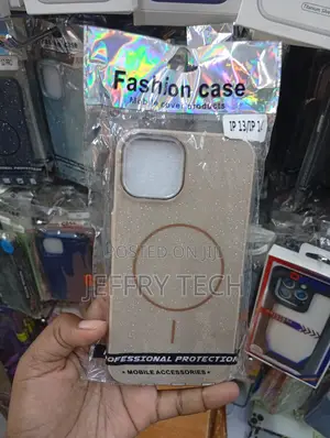 iPhone 13 Pro Beige/Champagne-Colored Background Case
