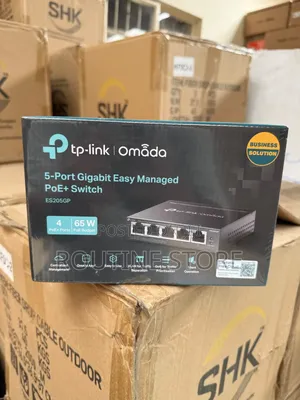 Tplink 5port Gigabit Poe Managed Es205gp