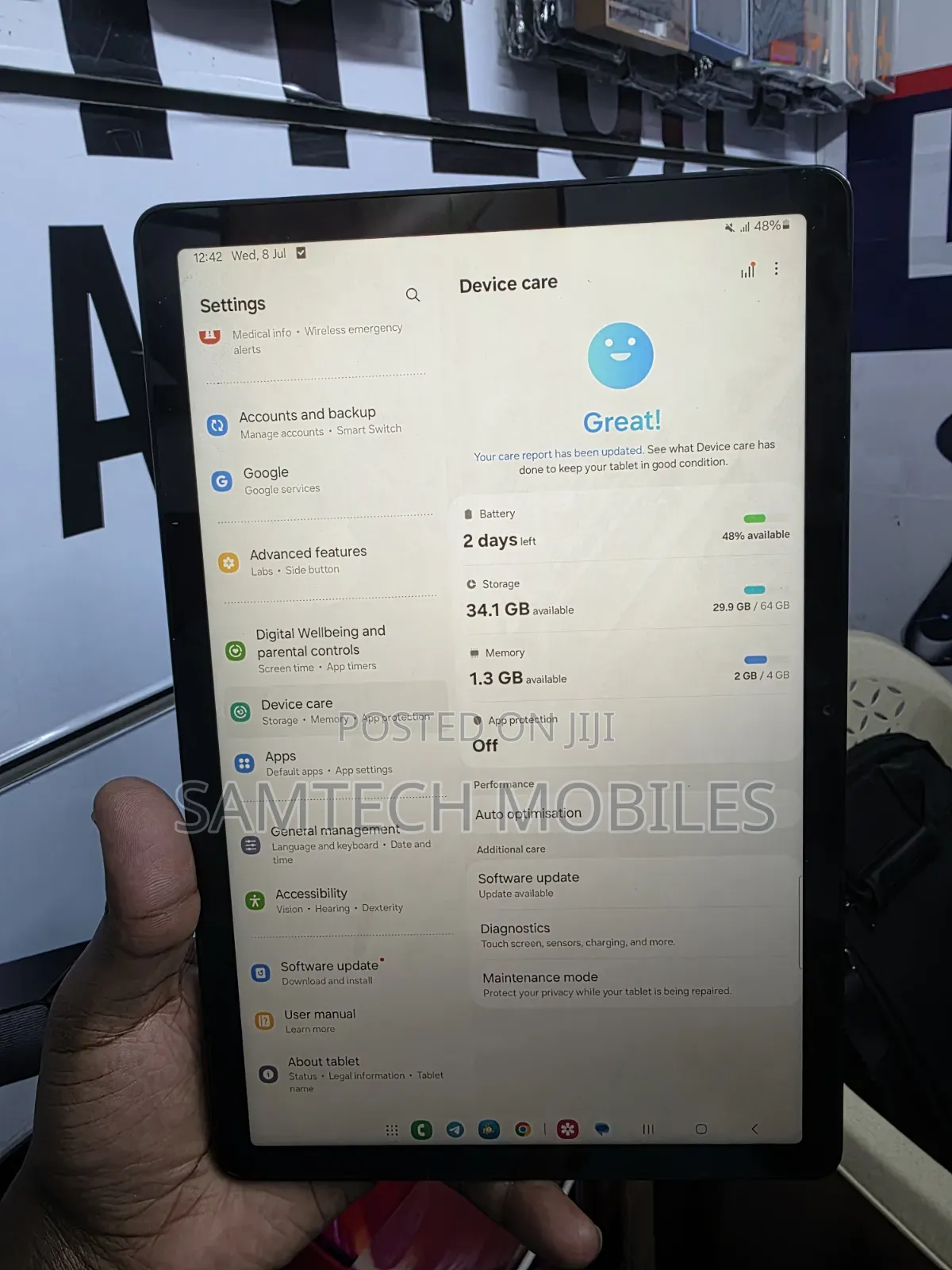 Samsung Galaxy Tab A9+ 64 GB Gray
