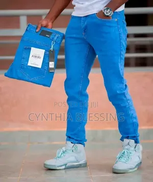 Fashion Slim Fit Jeans Trousers_0110