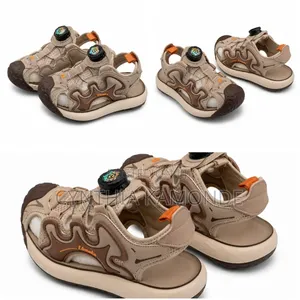 Brown Kids Open Shoes