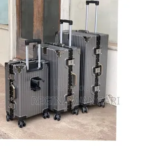 3in1laxurious Managerialbossyaliminium Flame Unicross Zipplesssuitcase