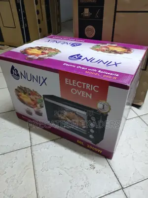 Nunix 60l Electric Oven – Large Capacity Kitchen Oven