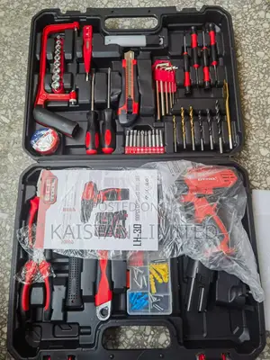 Efftool Lh-30 Cordless Drill 100+ Piece Tool Kit