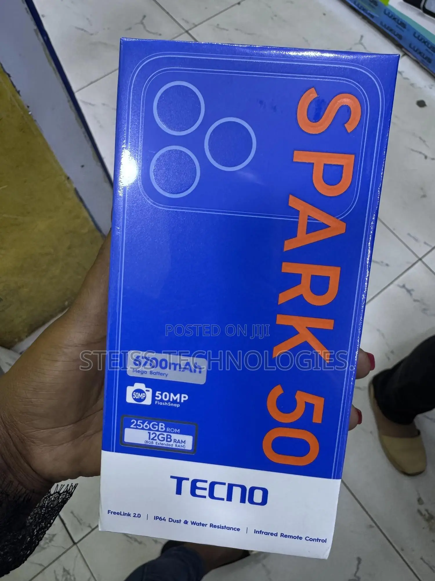 New Tecno Spark 16 GB Black