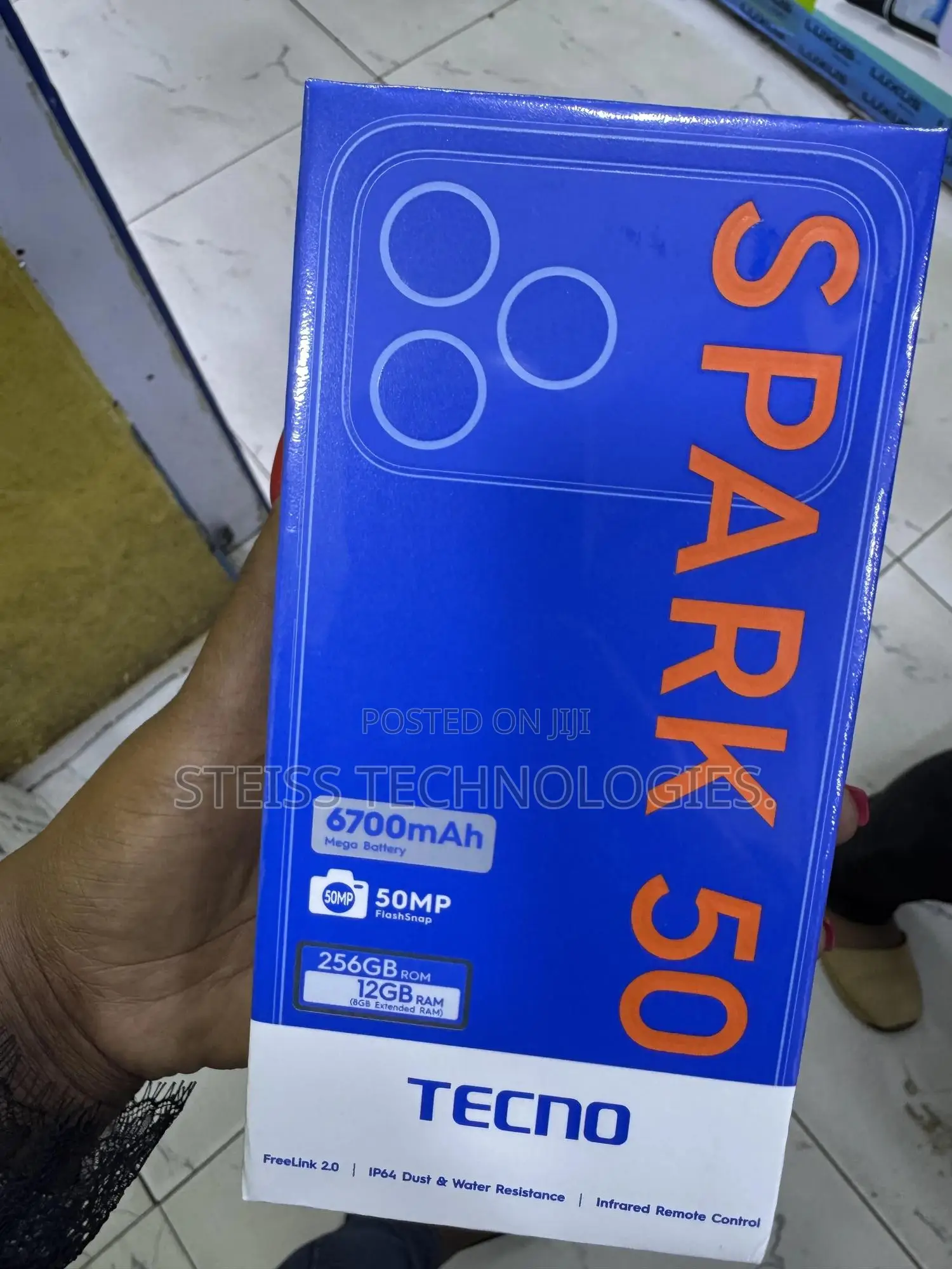 New Tecno Spark 16 GB Black