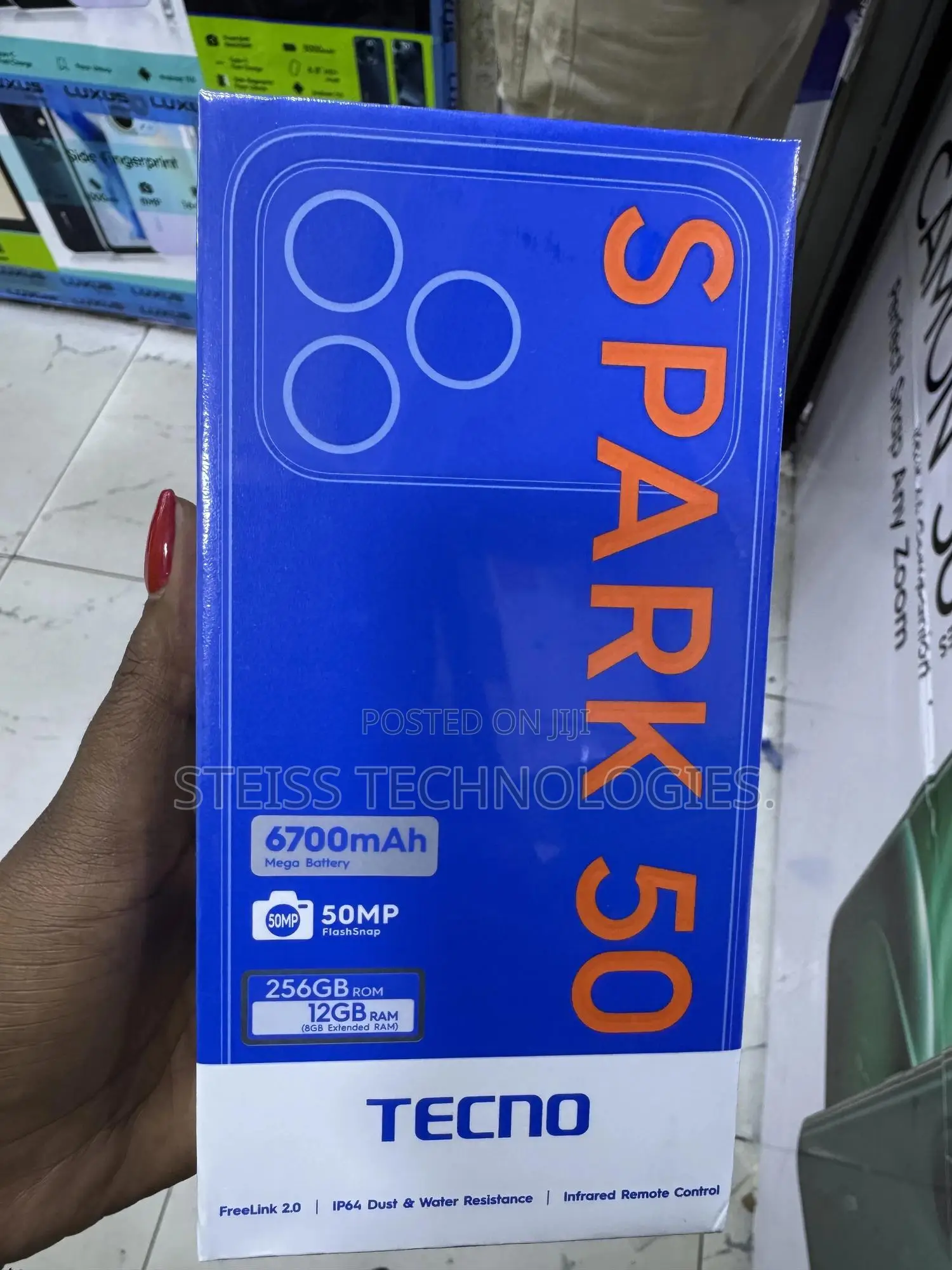 New Tecno Spark 16 GB Black