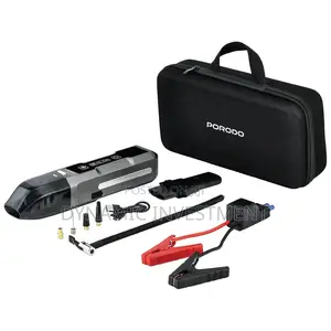 4 in 1 Car Vacuum Cleaner Tyre Inflator and Jump Starter Car Battery