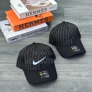 New Cotton Pinstripe Nike Caps