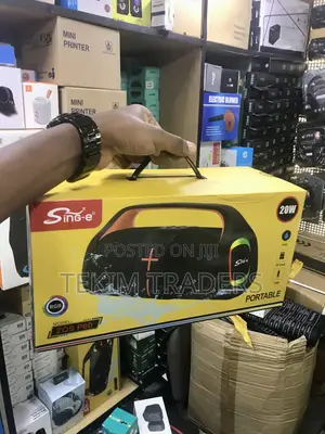 Sing-E ZQS-P60 20w Portable Bt Speaker Usb/Sd/Ipx5 RGB