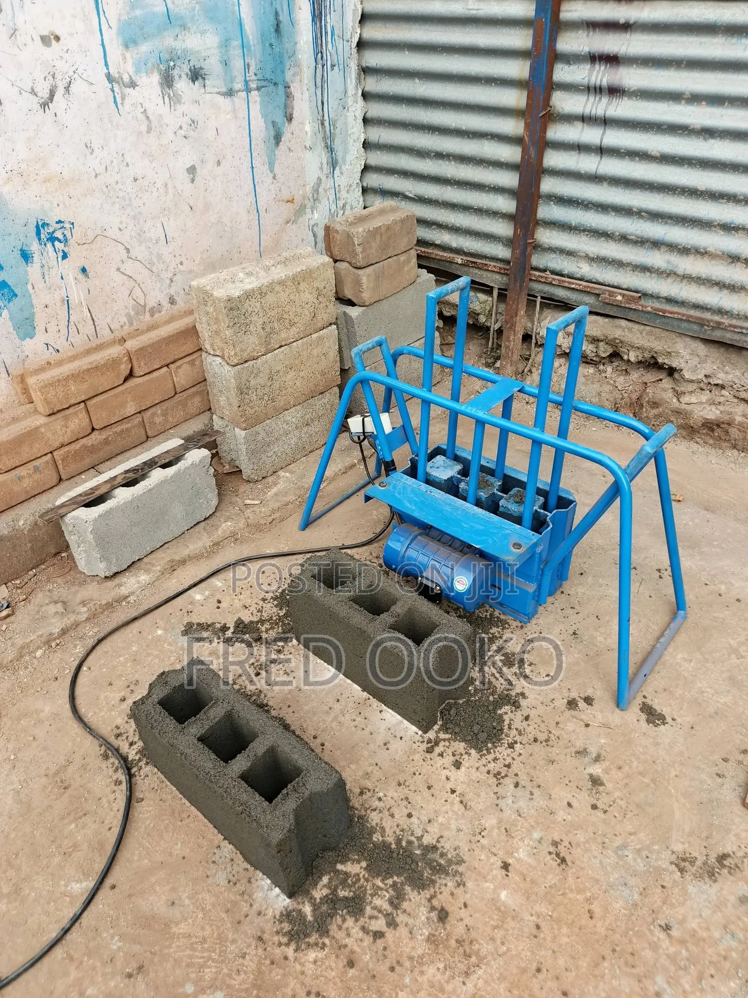 Electric Interlocking Block Machines