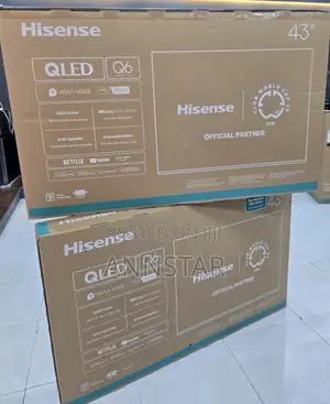Hisense Tv 43” Qled
