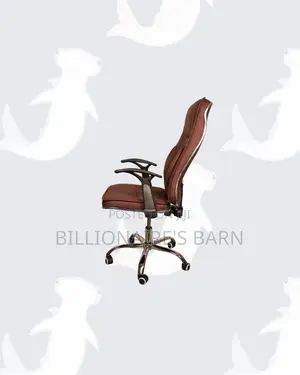 Executive Leather Chair High Back for Productive Desk Routines