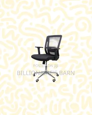 Barn Origin Chair Mid Back Chrome for Productive Desk Routines