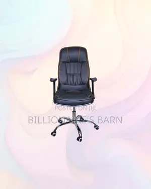 Practical Leather Office Chair High Back for Professional Workspaces