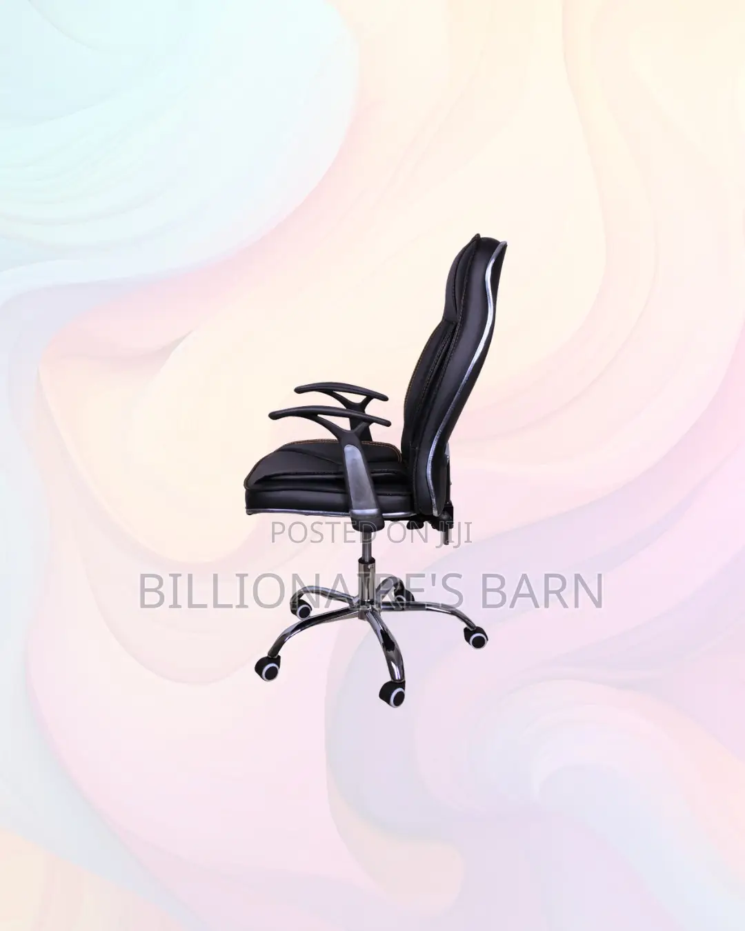Practical Leather Office Chair High Back for Professional Workspaces