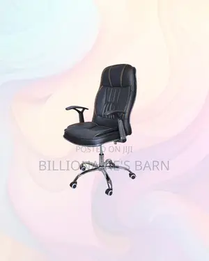 Practical Leather Office Chair High Back for Professional Workspaces