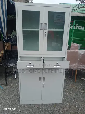 2 Door Office Cabinet With 2 Drawer