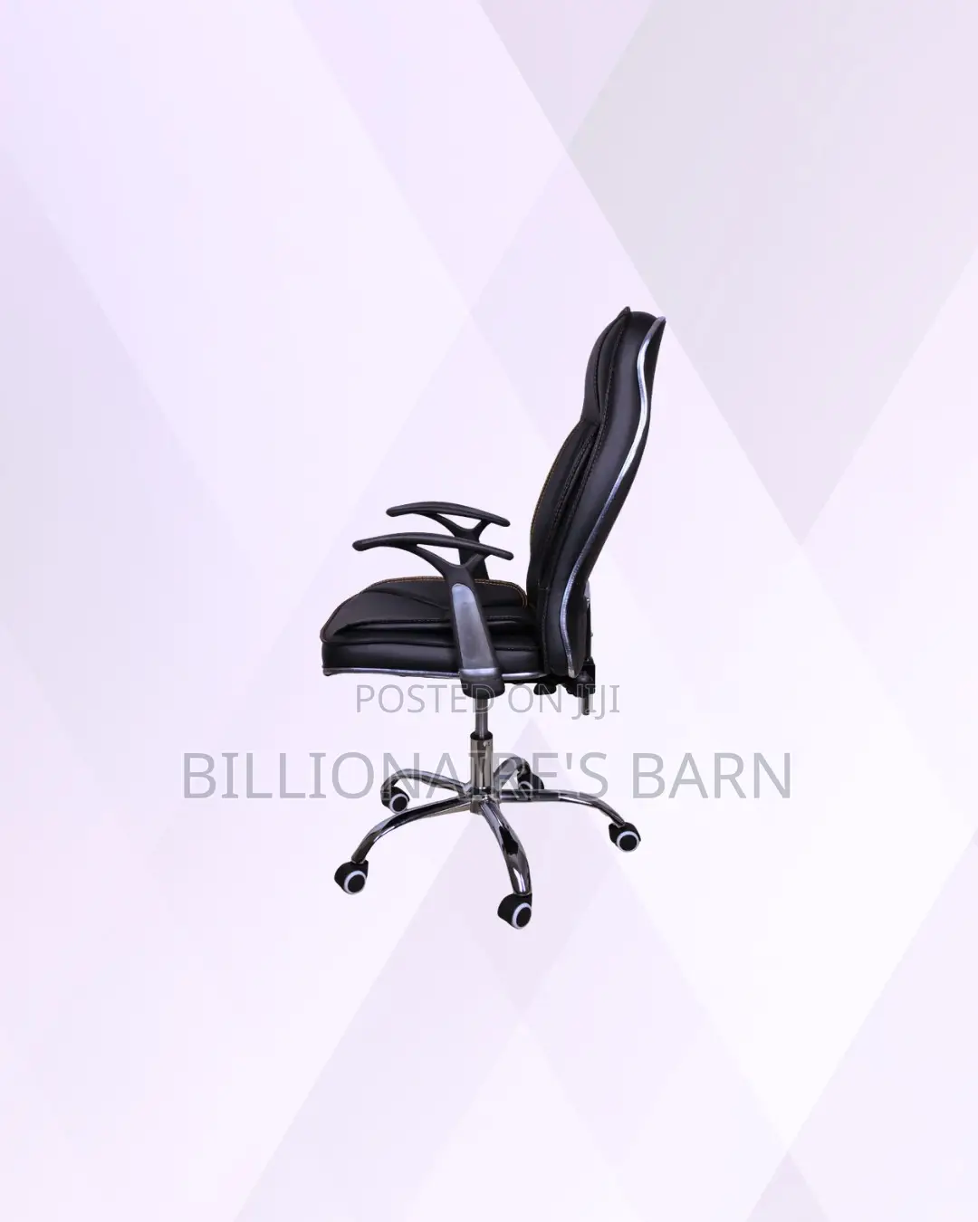 Executive Leather Office Chair High Back for Smooth Daily Tasks