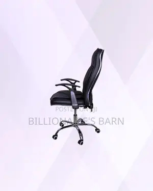 Executive Leather Office Chair High Back for Smooth Daily Tasks