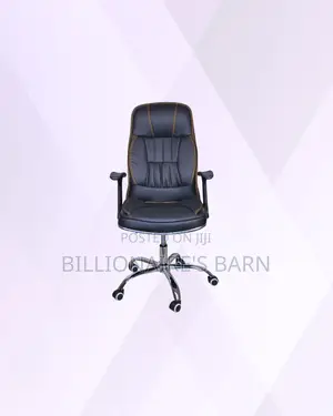 Executive Leather Office Chair High Back for Smooth Daily Tasks