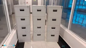 4 Drawers Metallic Office Cabinet