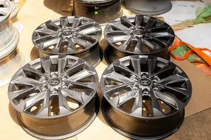 Genuine Toyota Land Cruiser 20 Inch Satin Black Alloy Wheels