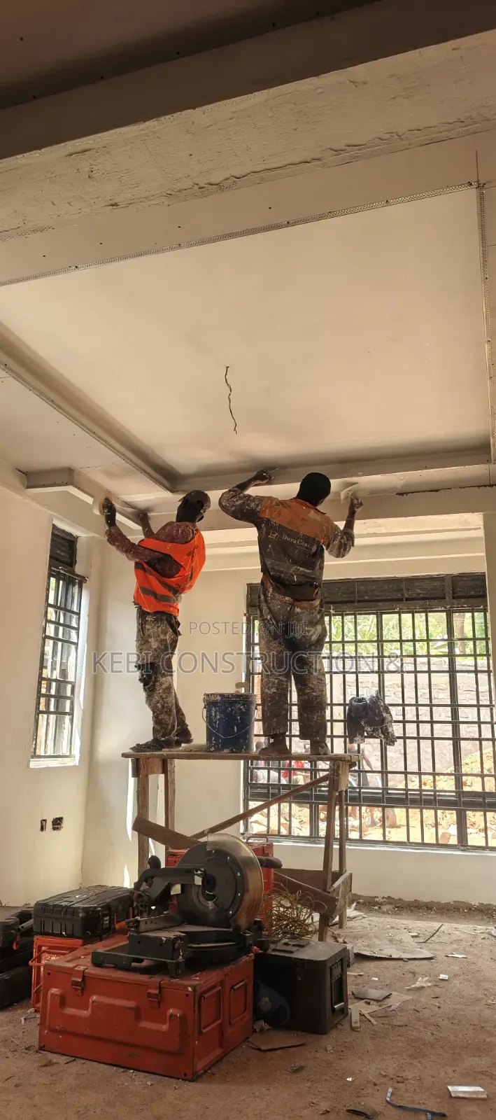 Gypsum Installation