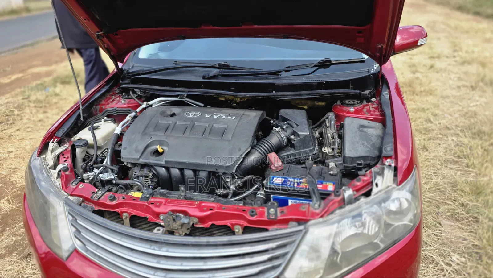 Toyota Allion 2008 Brown